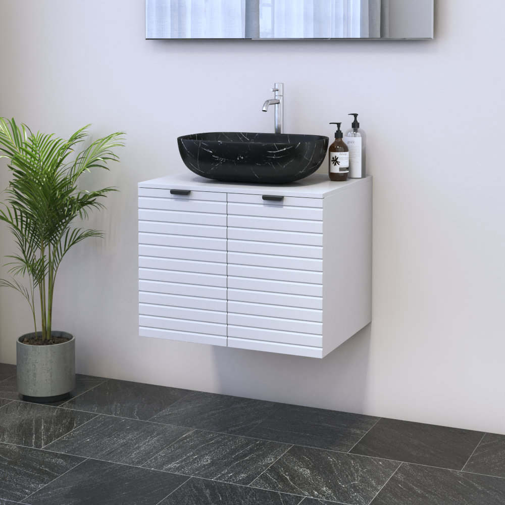 Capri 2D 60 Floating Bathroom Vanity