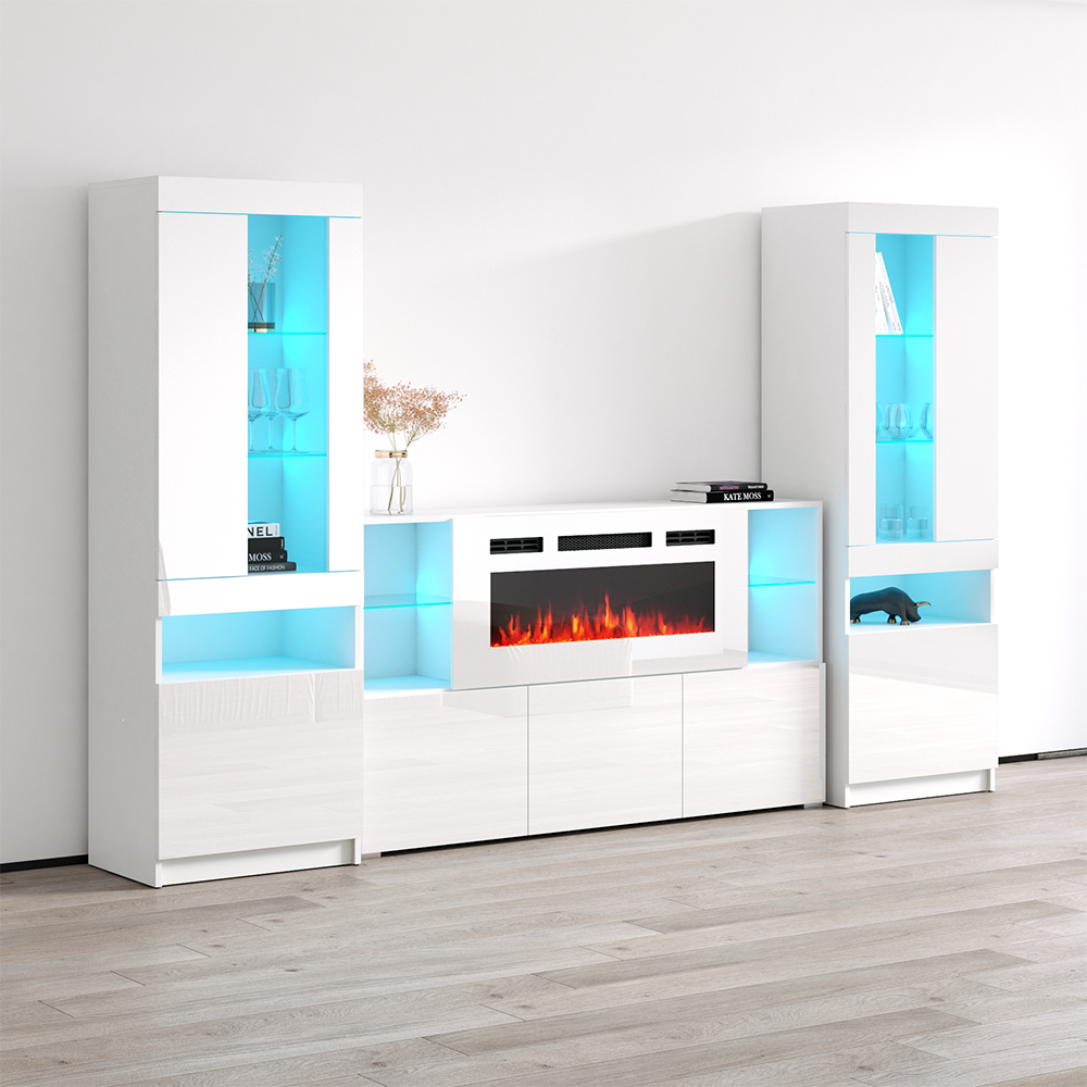 Komi WH03 Fireplace Entertainment Center