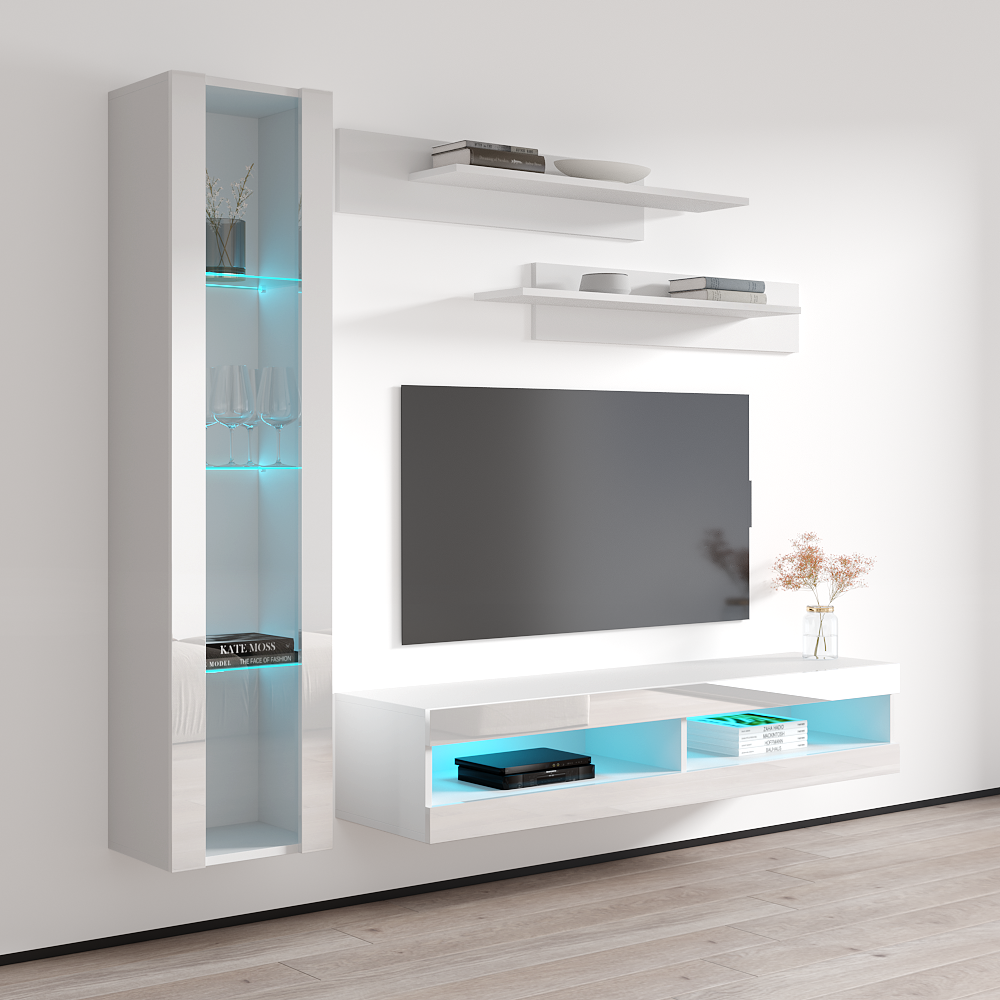 Fly G 34TV Floating Entertainment Center