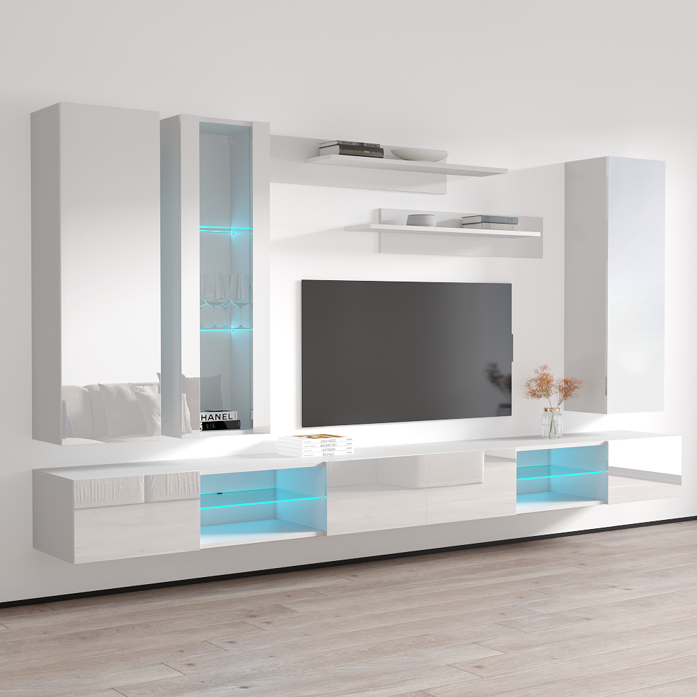 Fly E 33TV Floating Entertainment Center