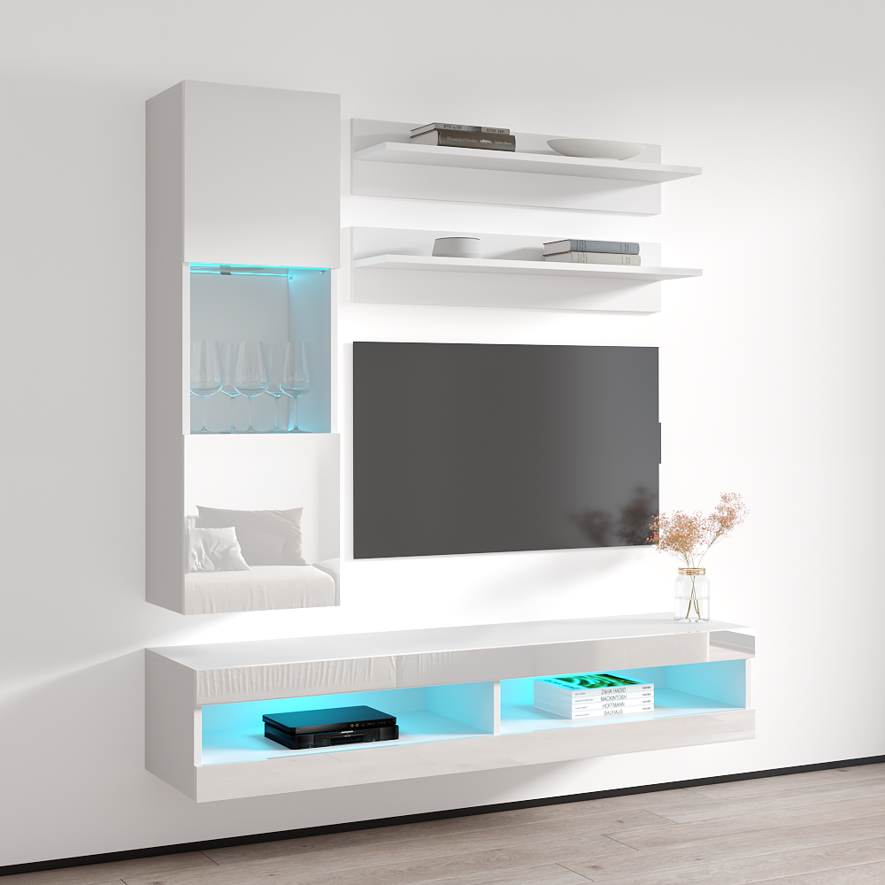 Fly H 34TV Floating Entertainment Center