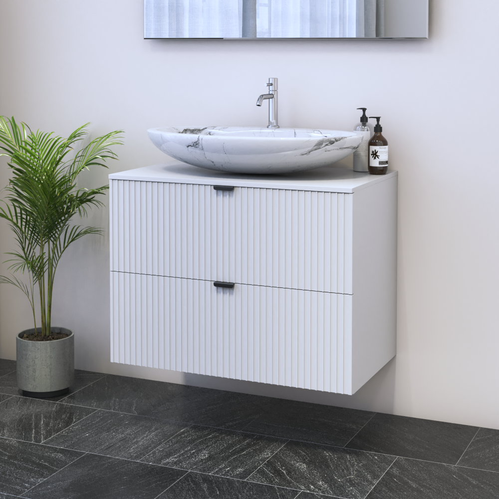 Nicole 2S 80 Floating Bathroom Vanity