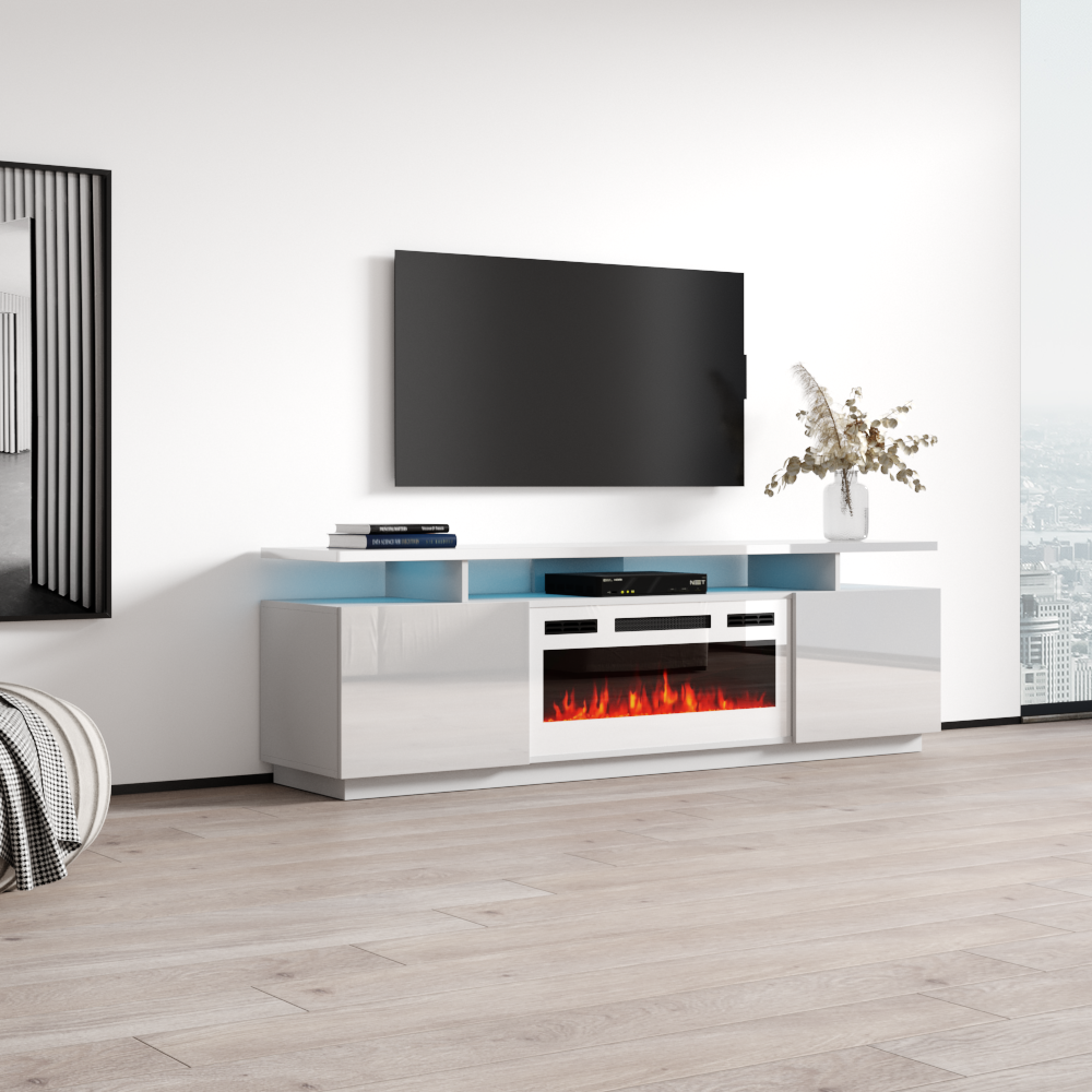 Eva-KWH Fireplace TV Stand