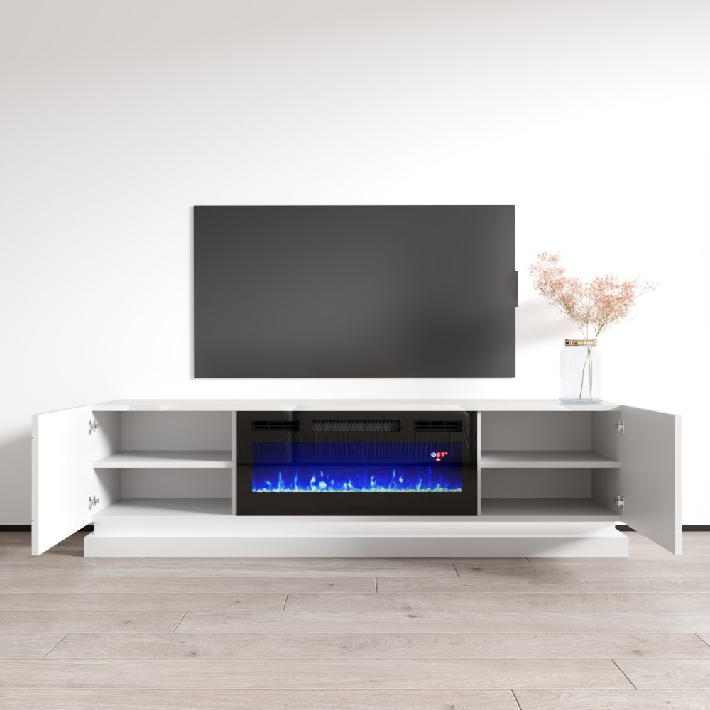 Shu BL-EF Fireplace TV Stand