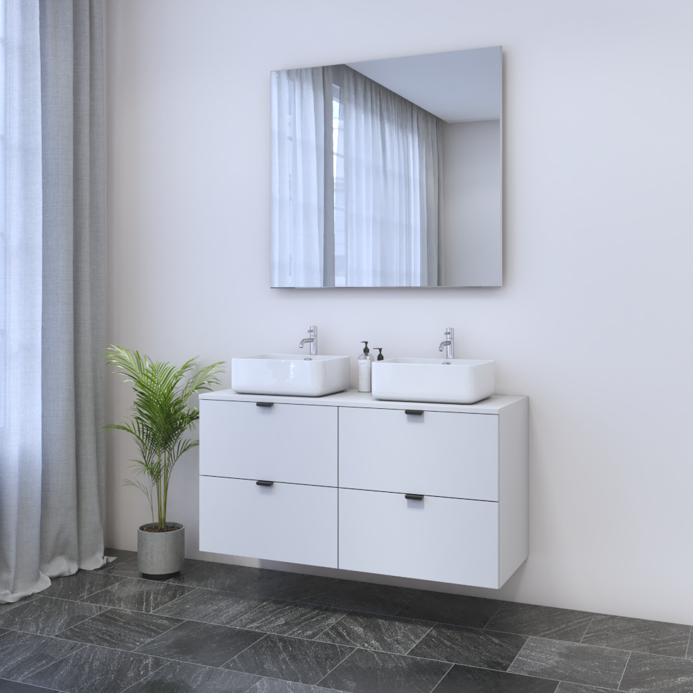 Ines 4S 120 Floating Bathroom Vanity