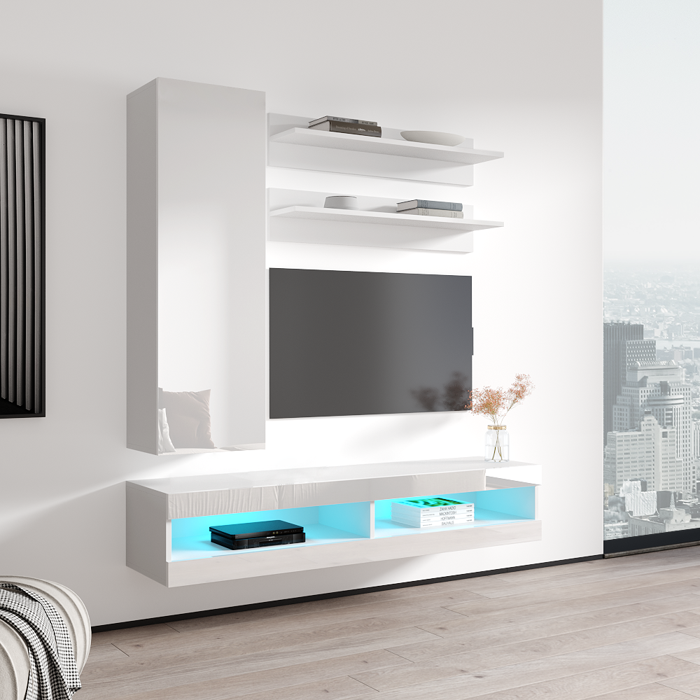 Fly H 34TV Floating Entertainment Center