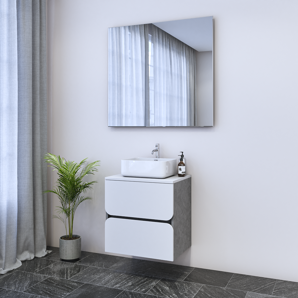 Azurro 2S 60 Floating Bathroom Vanity