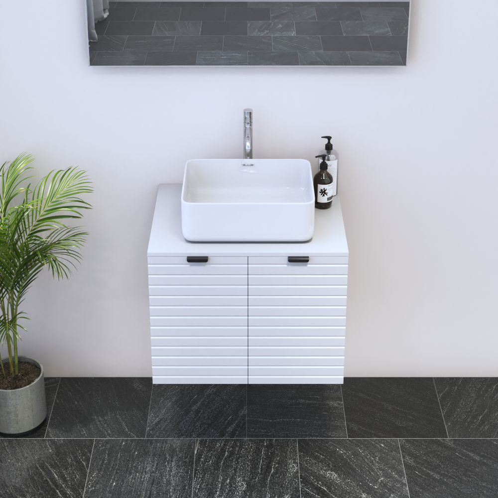 Capri 2D 60 Floating Bathroom Vanity