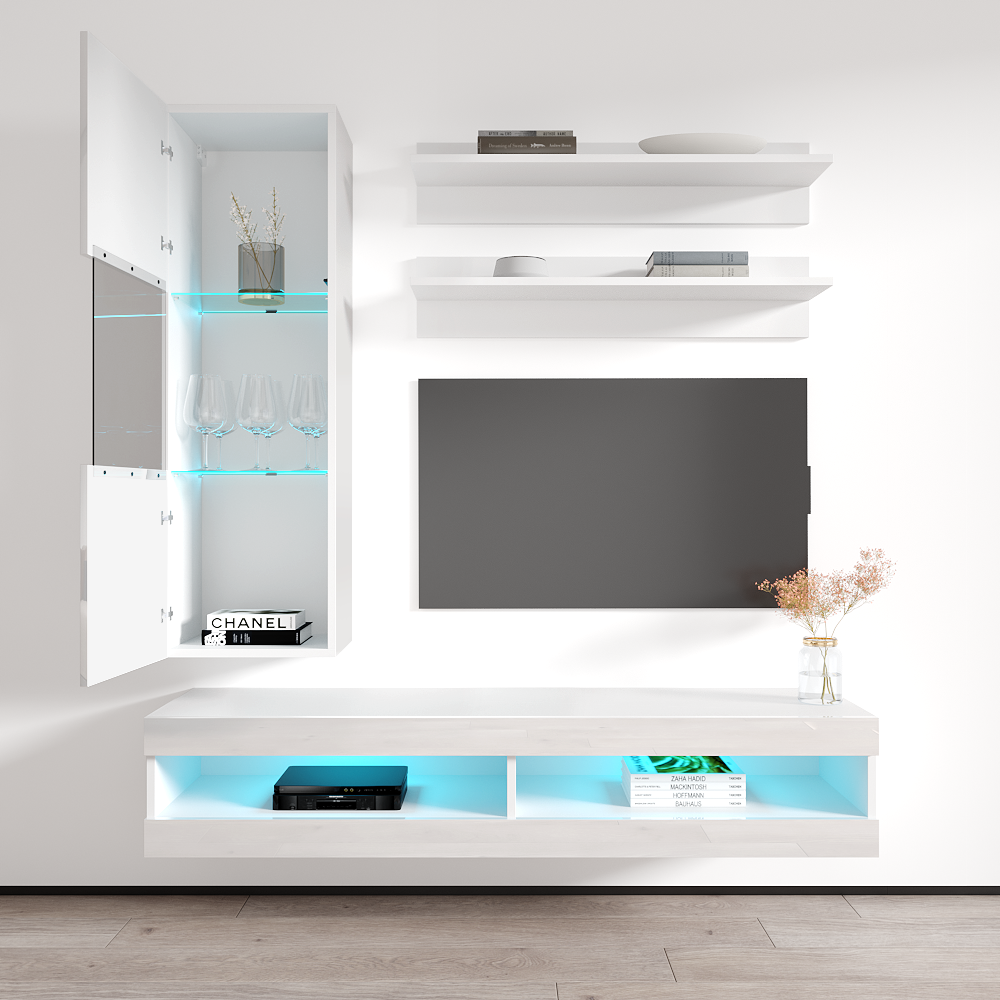 Fly H 34TV Floating Entertainment Center