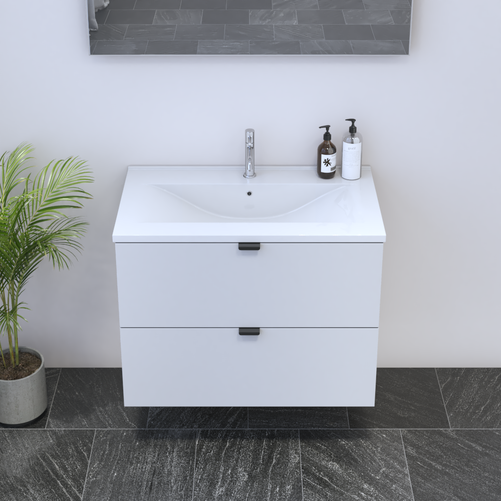 Ines 2S 80 Floating Bathroom Vanity