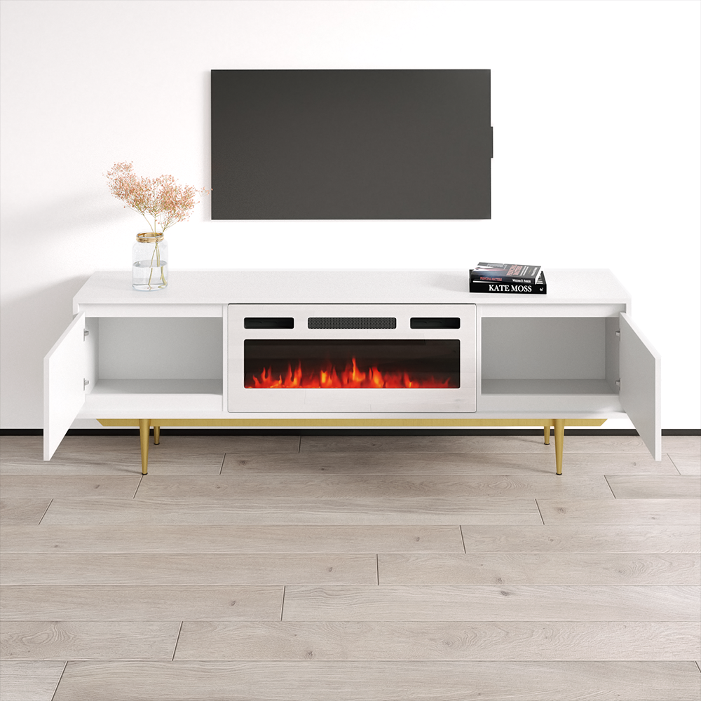 Maze WH-EF Fireplace TV Stand