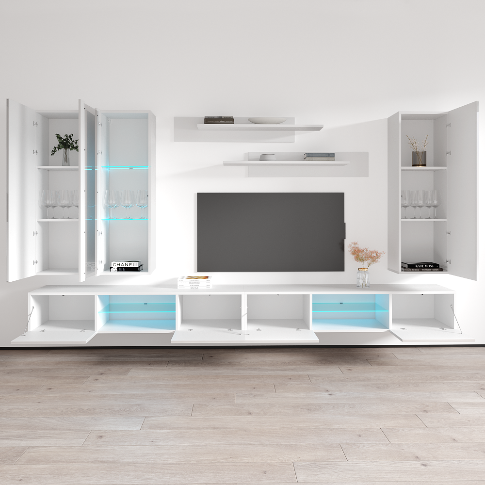 Fly E 33TV Floating Entertainment Center