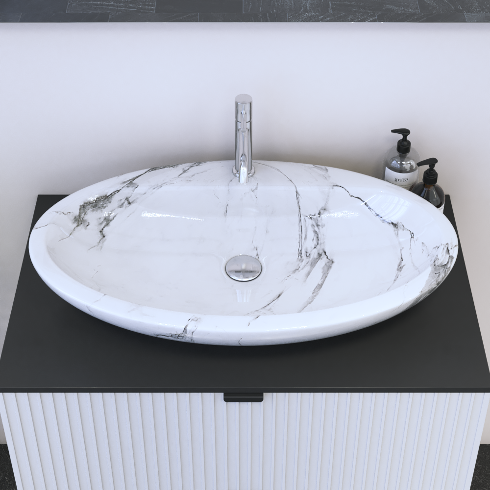 29 Inch Ceramic Vessel Sink