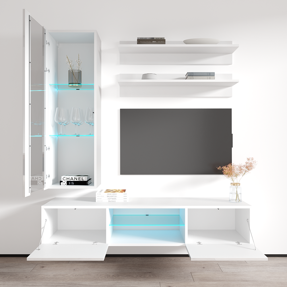 Fly H 33TV Floating Entertainment Center