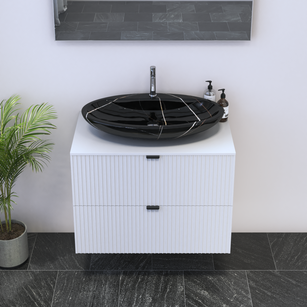 Nicole 2S 80 Floating Bathroom Vanity