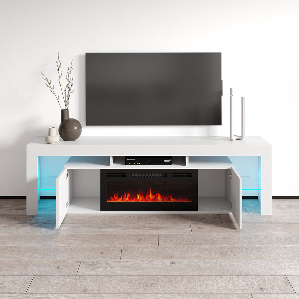 Soleo BL-EF Fireplace TV Stand