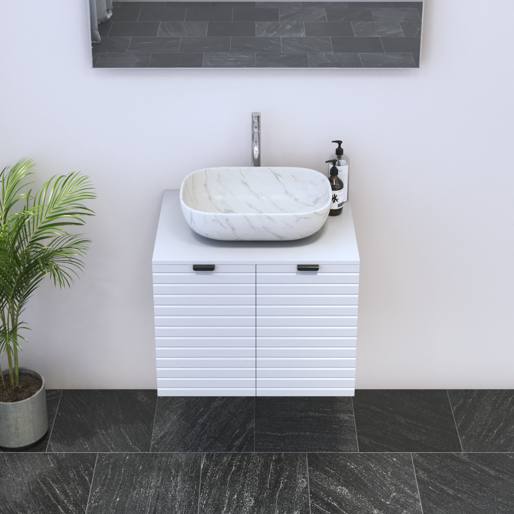 Capri 2D 60 Floating Bathroom Vanity