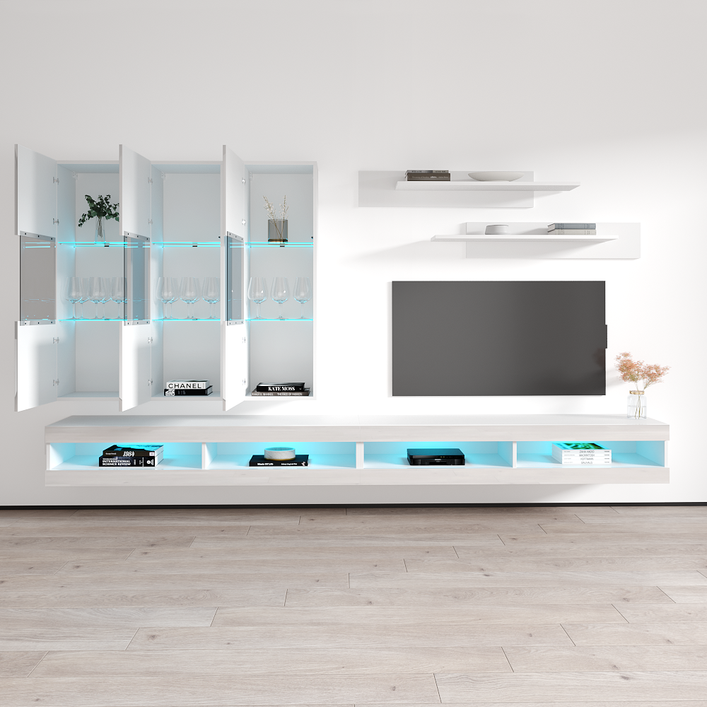 Fly E 34TV Floating Entertainment Center