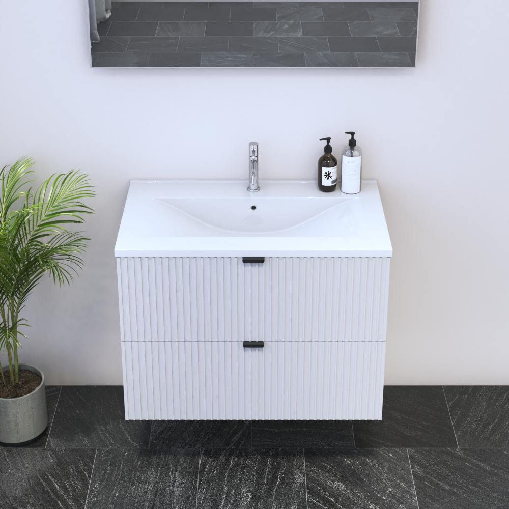 Nicole 2S 80 Floating Bathroom Vanity