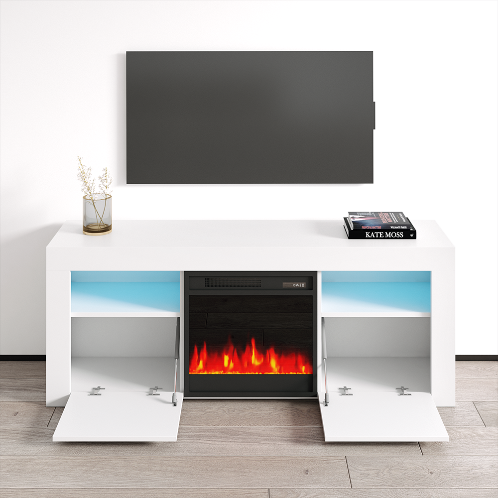 Milano 145EF Fireplace TV Stand