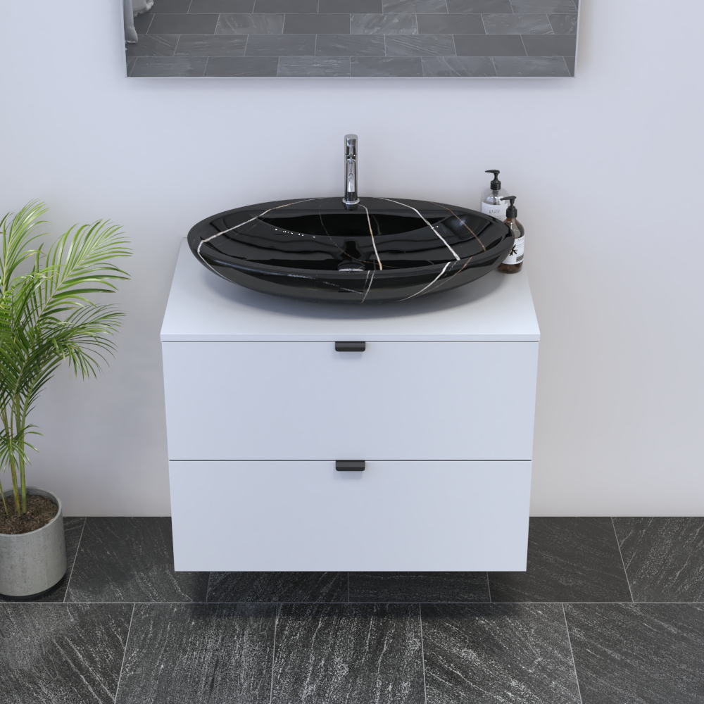 Ines 2S 80 Floating Bathroom Vanity