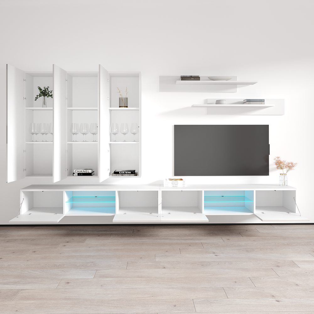 Fly E 33TV Floating Entertainment Center