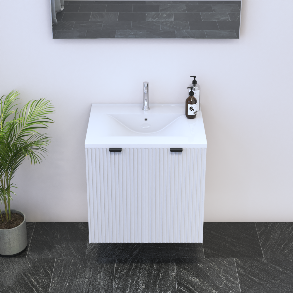 Nicole 2D 60 Floating Bathroom Vanity