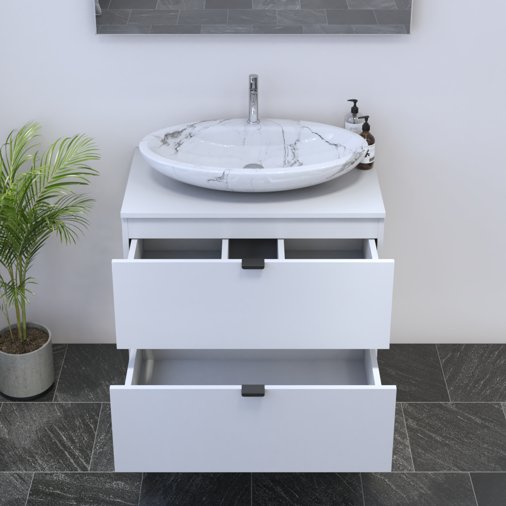 Ines 2S 80 Floating Bathroom Vanity