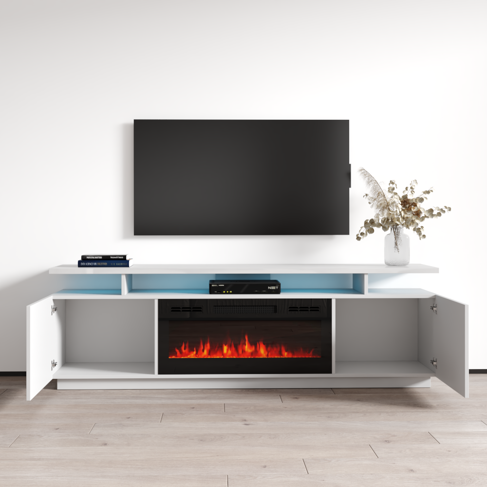 Eva-KBL Fireplace TV Stand