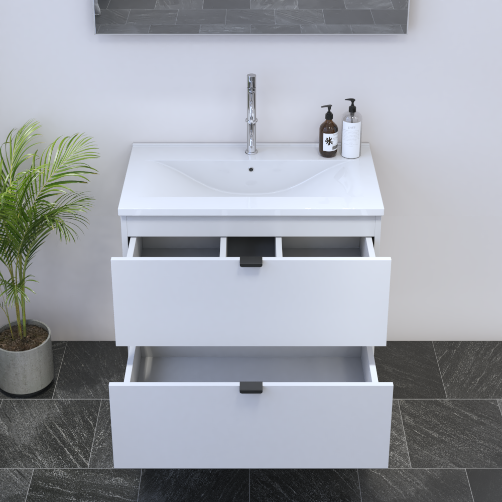 Ines 2S 80 Floating Bathroom Vanity