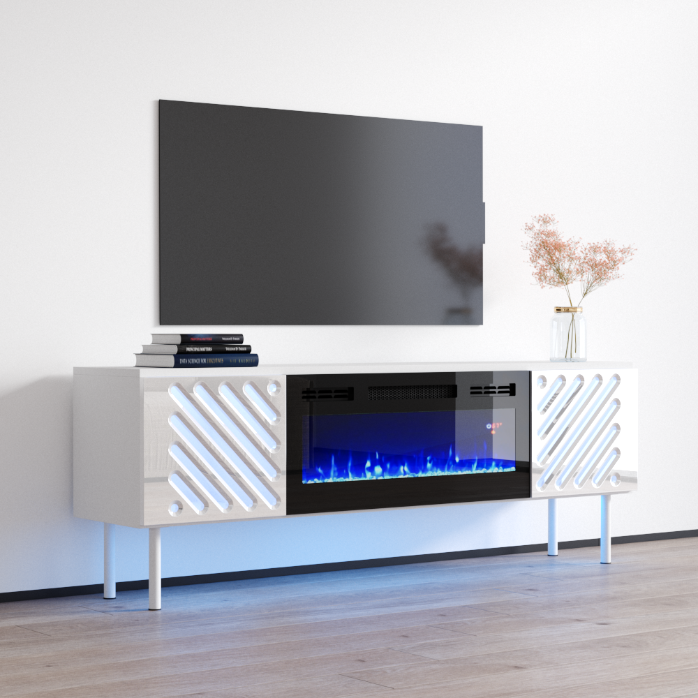 Laser BL-EF Fireplace TV Stand