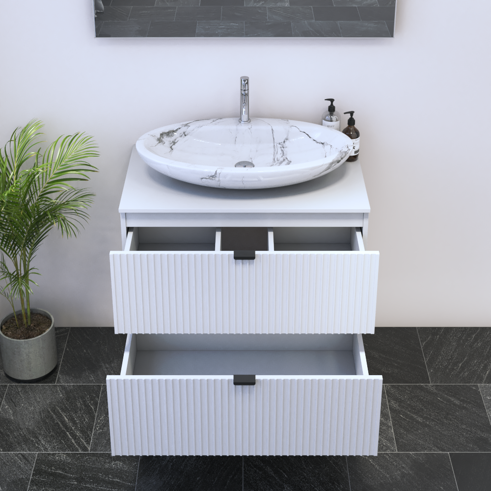 Nicole 2S 80 Floating Bathroom Vanity