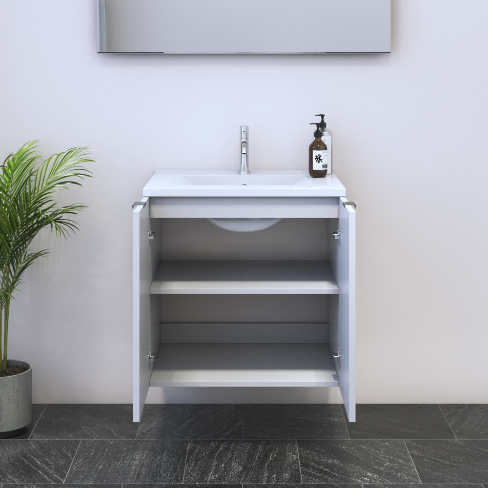 Nicole 2D 60 Floating Bathroom Vanity