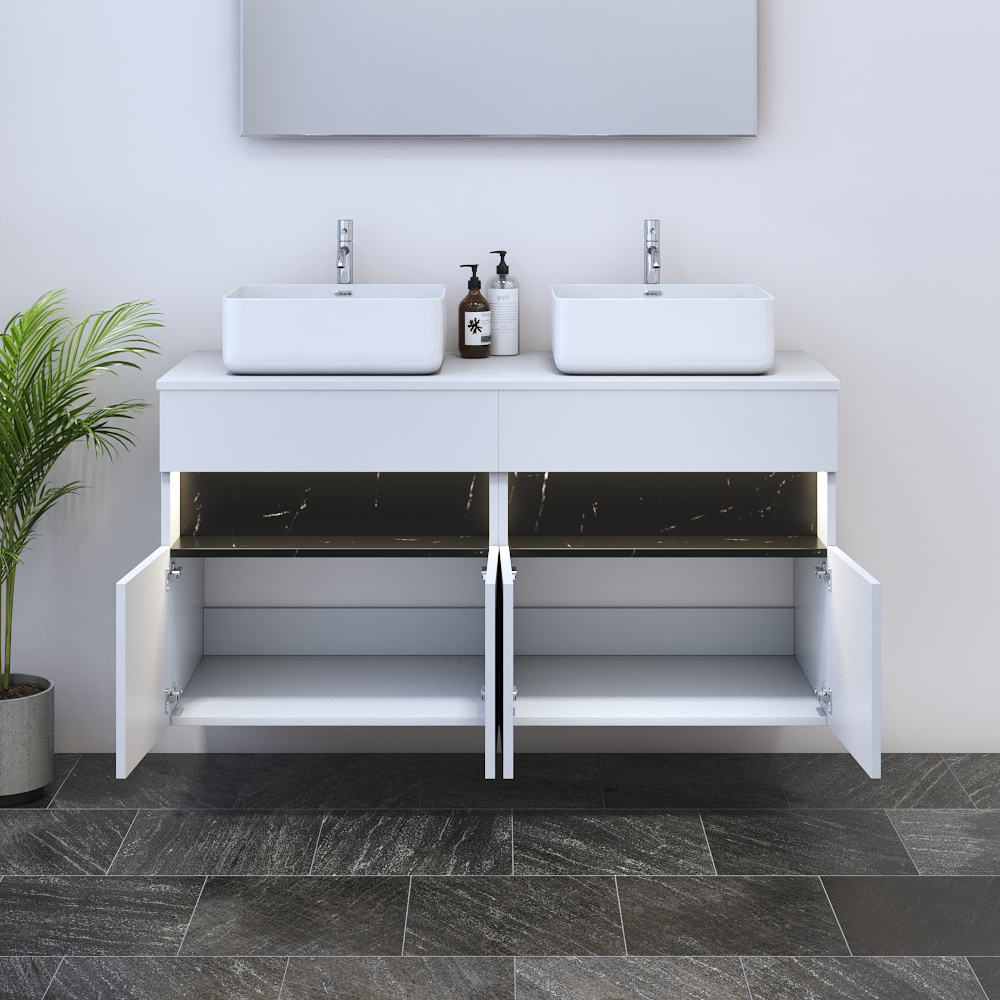 Laguna 4D 120 Floating Bathroom Vanity