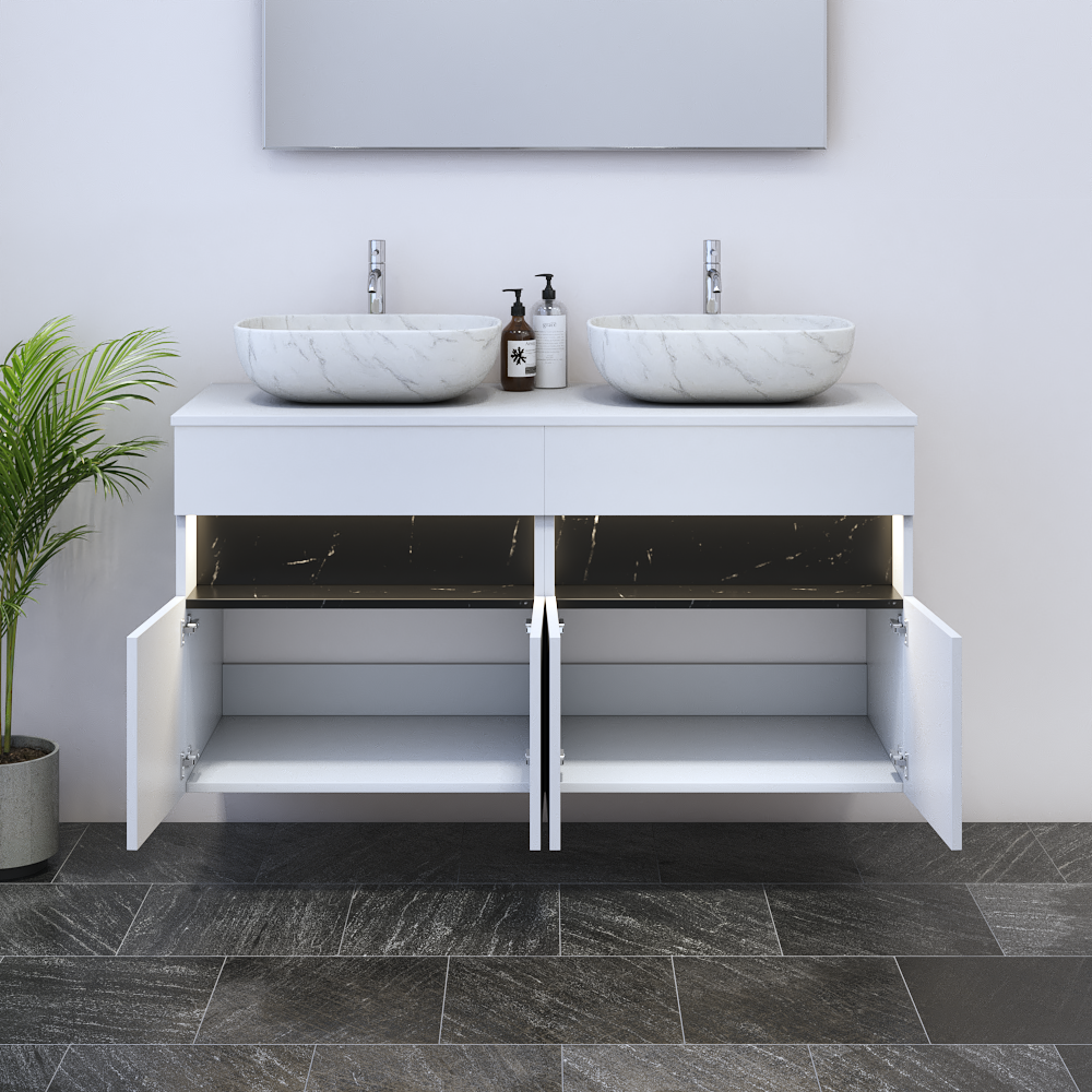 Laguna 4D 120 Floating Bathroom Vanity