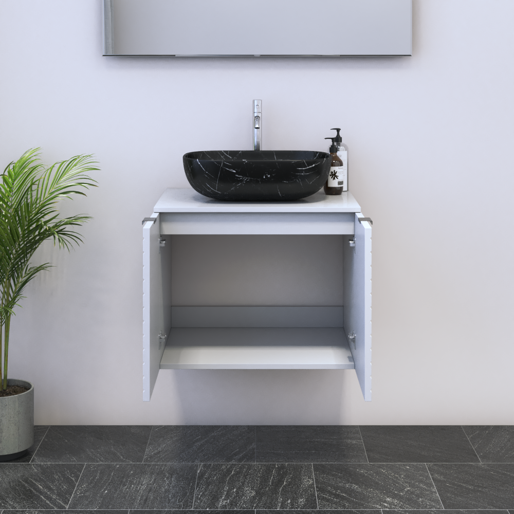 Capri 2D 60 Floating Bathroom Vanity