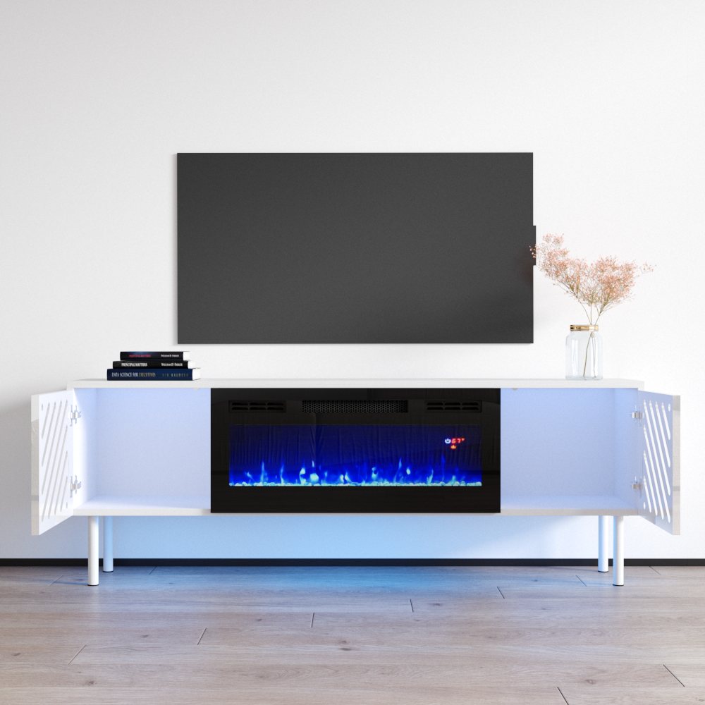 Laser BL-EF Fireplace TV Stand