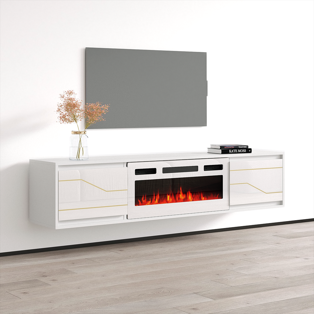 Maze WH-EF Fireplace TV Stand