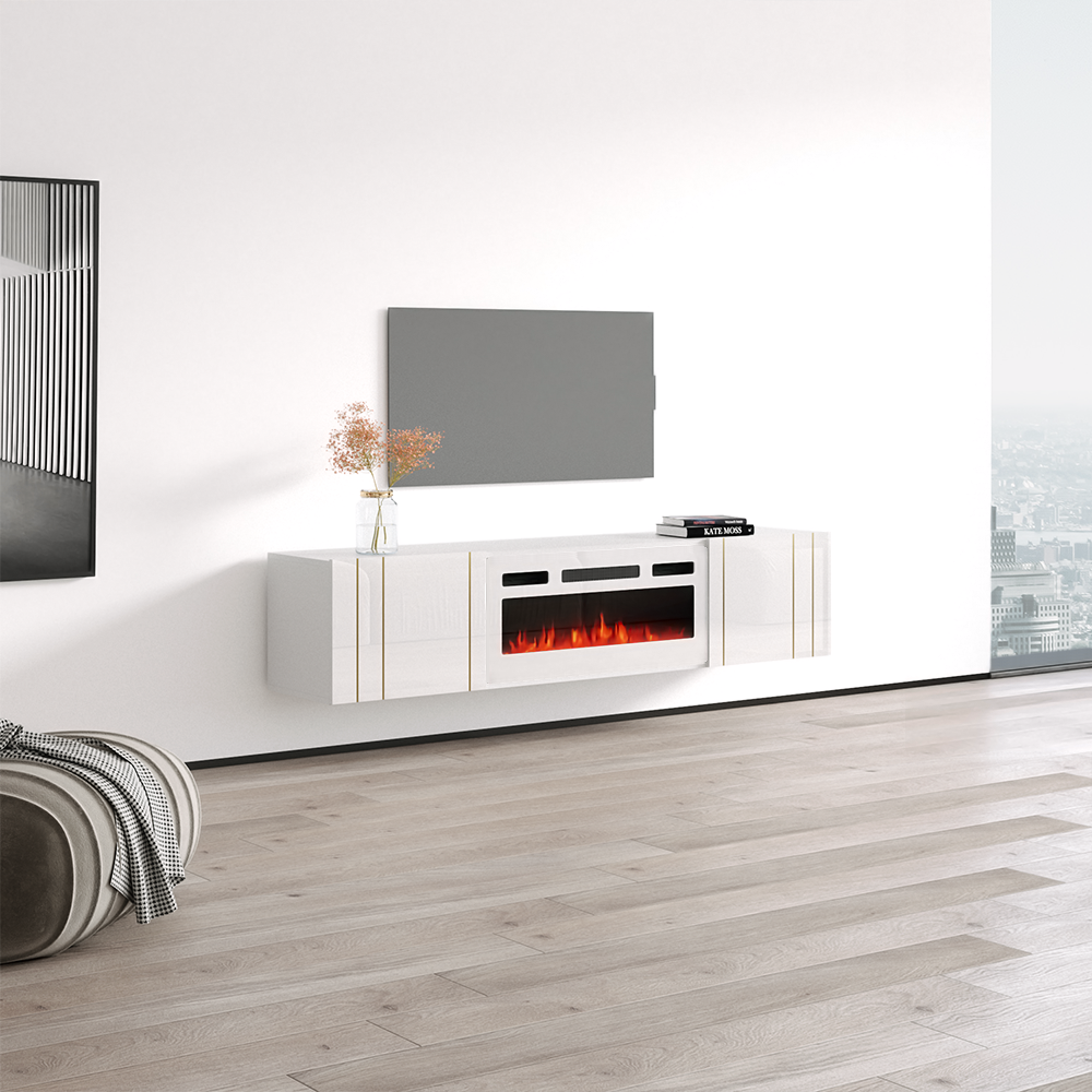 Nile WH-EF Fireplace TV Stand