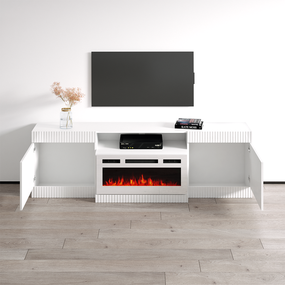 Excelente WH-01 Fireplace TV Stand