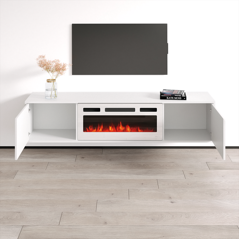 Karp WH-EF Fireplace TV Stand