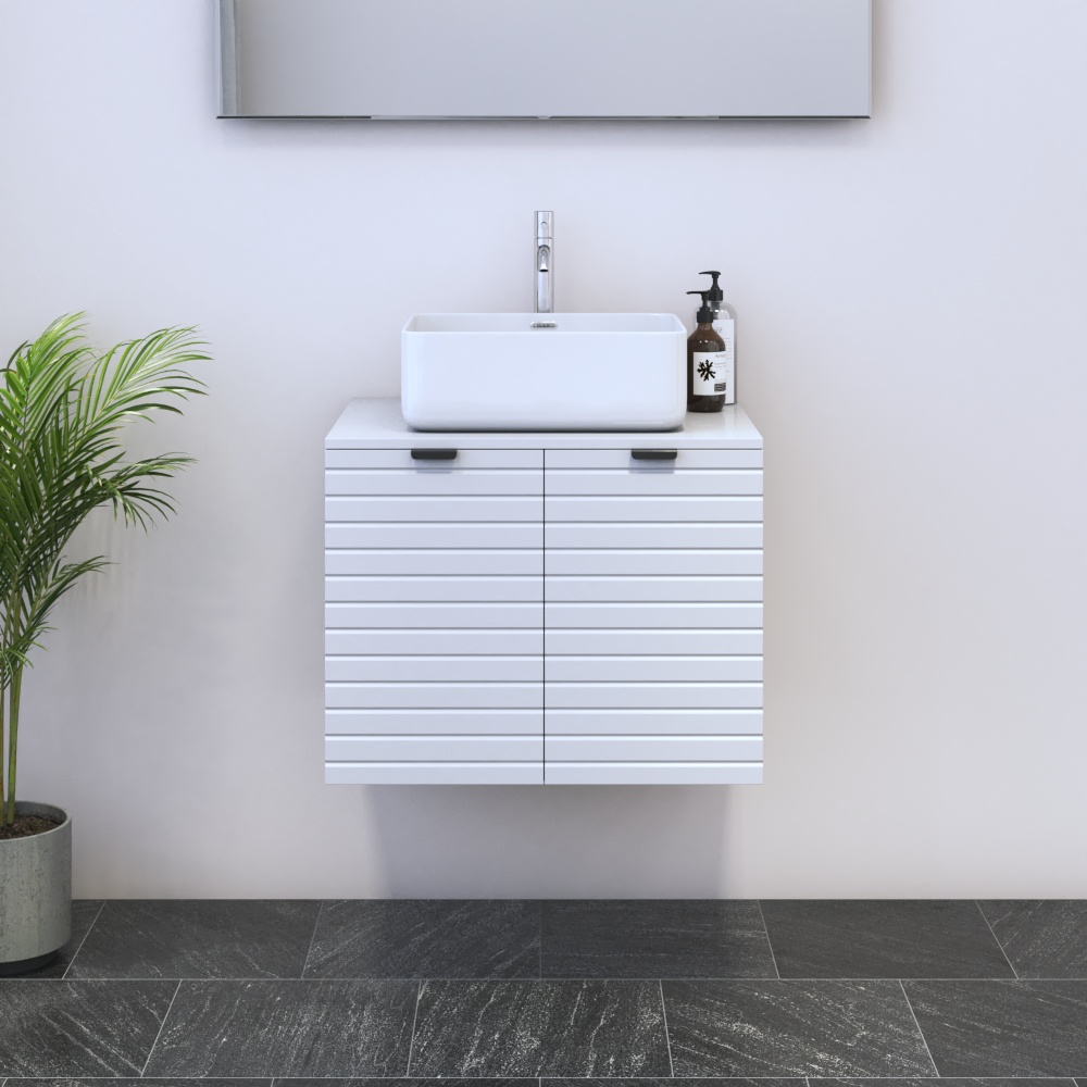 Capri 2D 60 Floating Bathroom Vanity