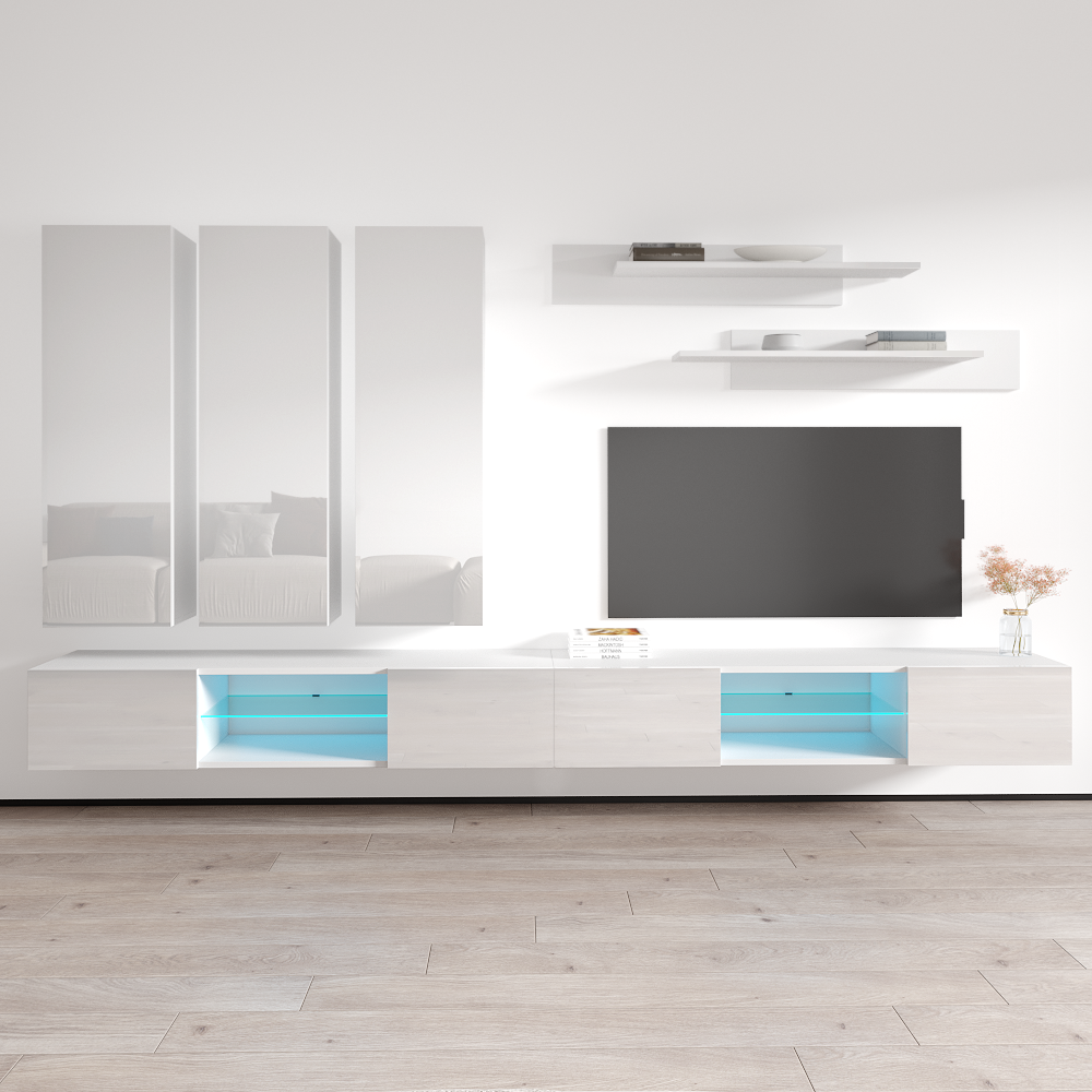 Fly E 33TV Floating Entertainment Center