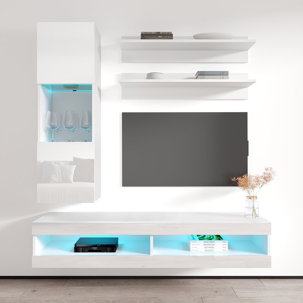 Fly H 34TV Floating Entertainment Center