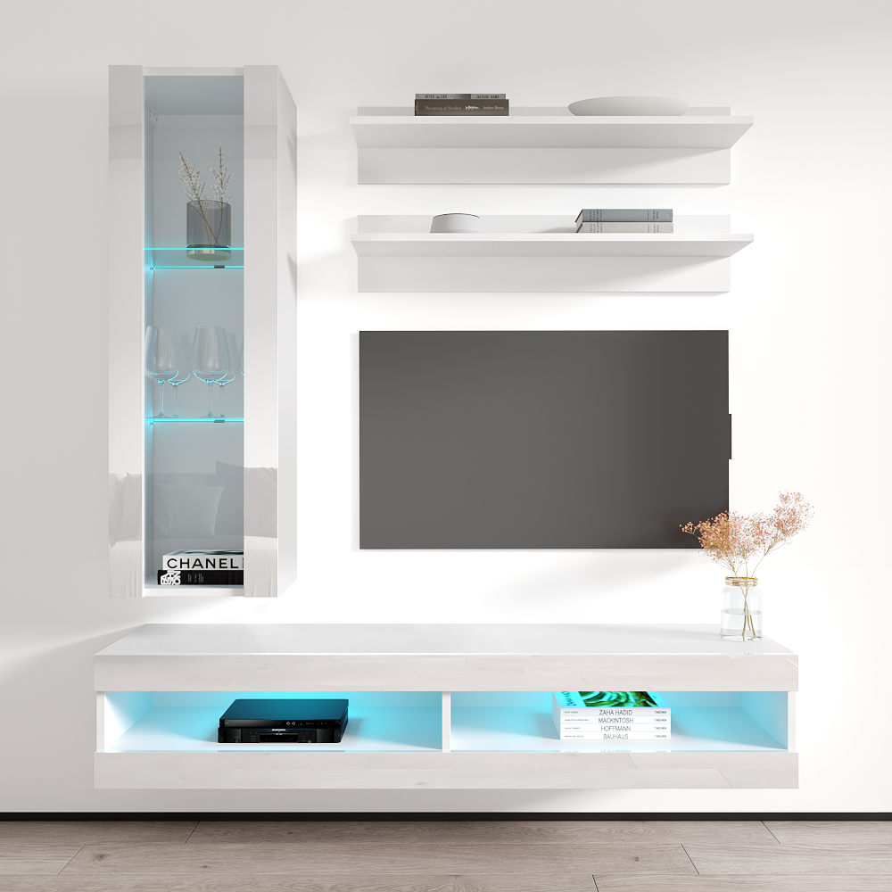 Fly H 34TV Floating Entertainment Center