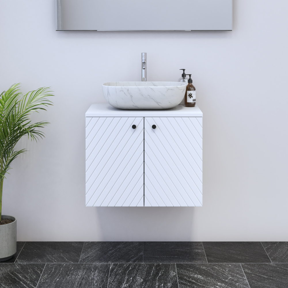 Avela 2D 60 Floating Bathroom Vanity