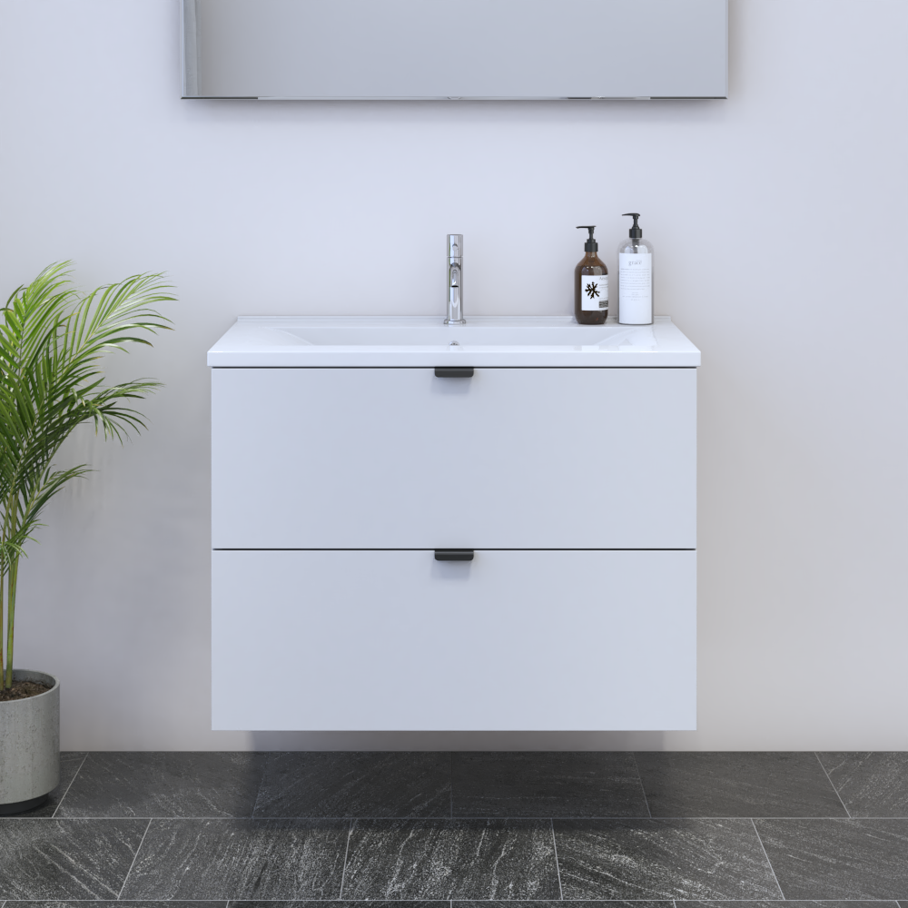 Ines 2S 80 Floating Bathroom Vanity