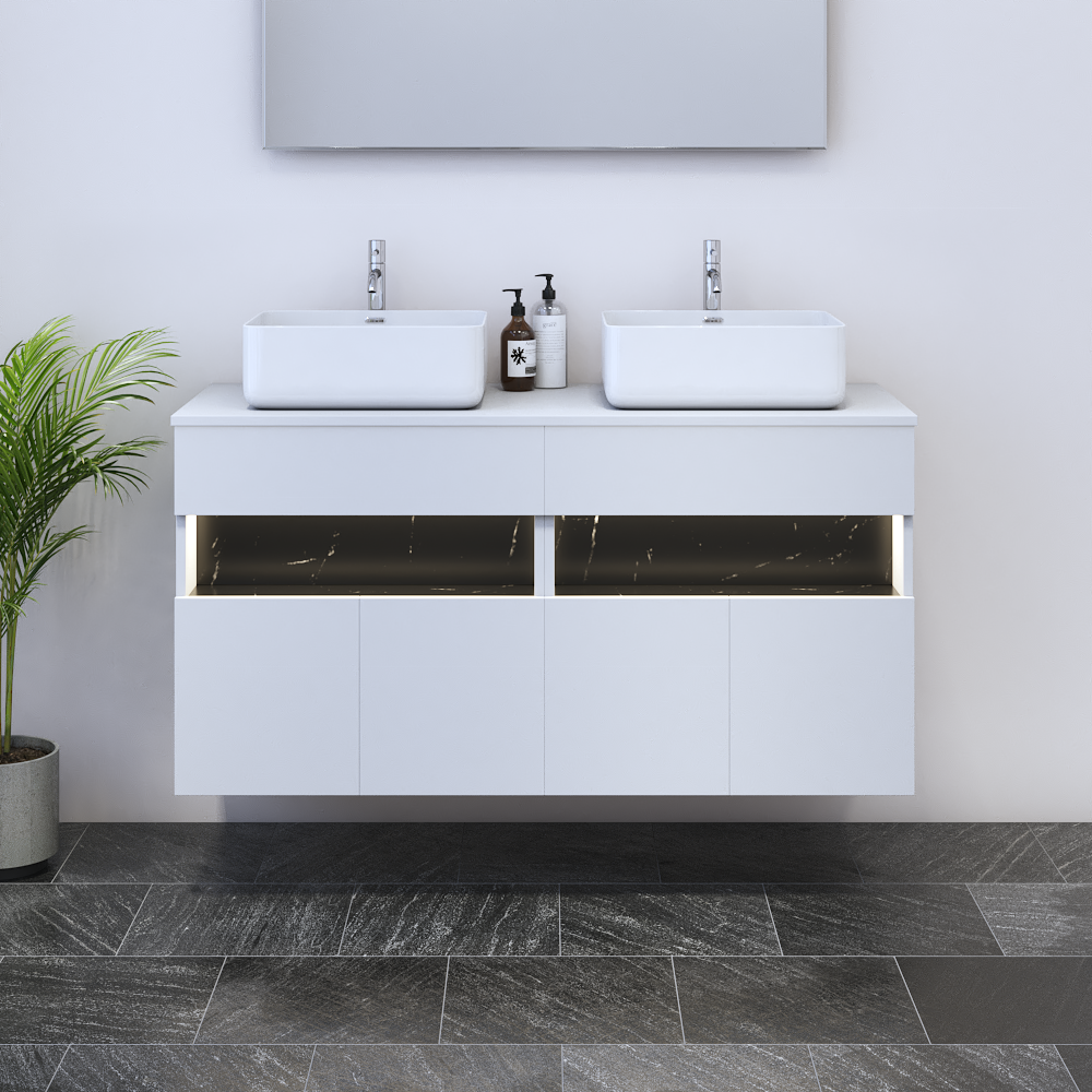 Laguna 4D 120 Floating Bathroom Vanity