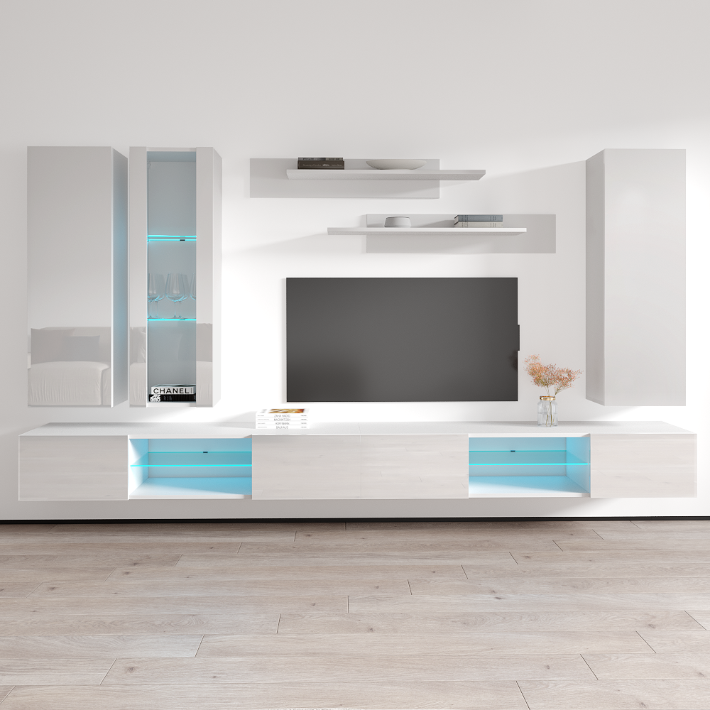 Fly E 33TV Floating Entertainment Center