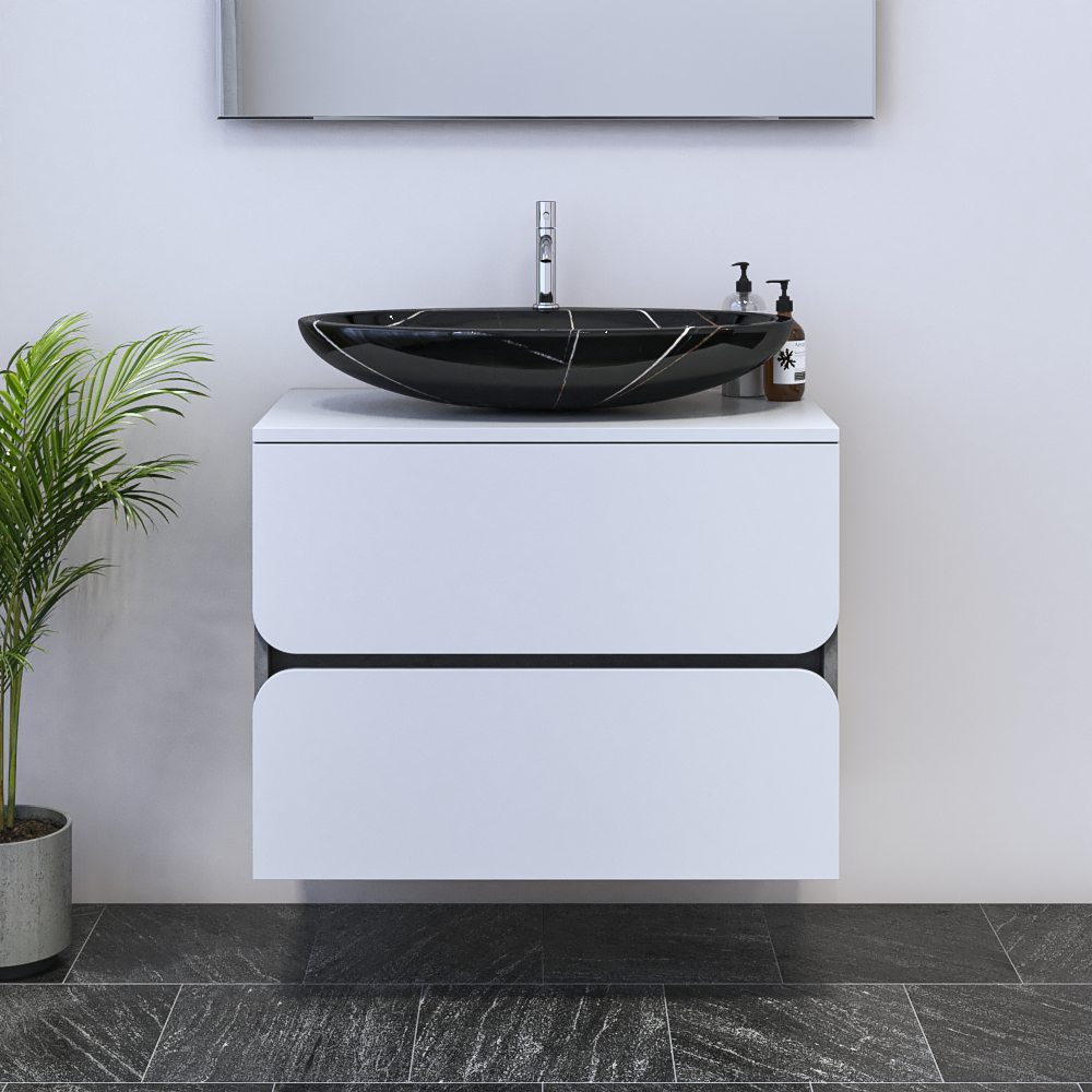 Azurro 2S 80 Floating Bathroom Vanity